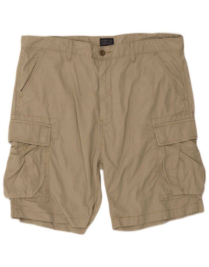 Pantaloncini cargo da uomo Levi's W38 XL in cotone beige