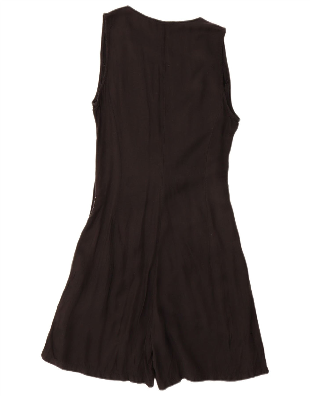 Tuta corta senza maniche da donna Armani Jeans EU 40 viscosa nera media