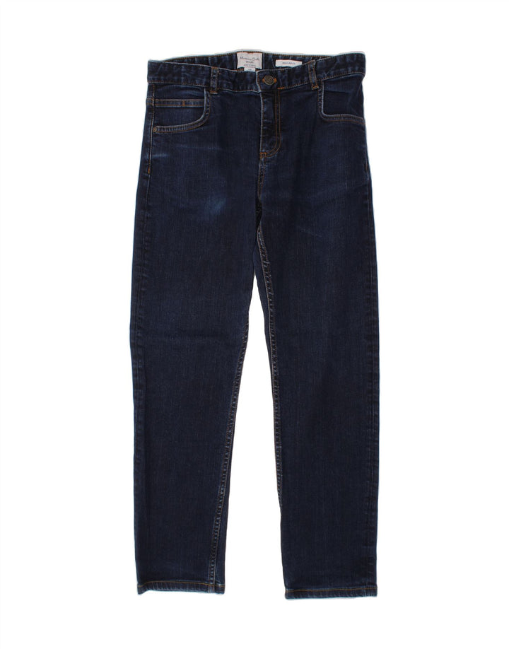 MASSIMO DUTTI Boys Regular Fit Straight Jeans 13-14 Years W28 L26 Blue Vintage Massimo Dutti and Second-Hand Massimo Dutti from Messina Hembry 