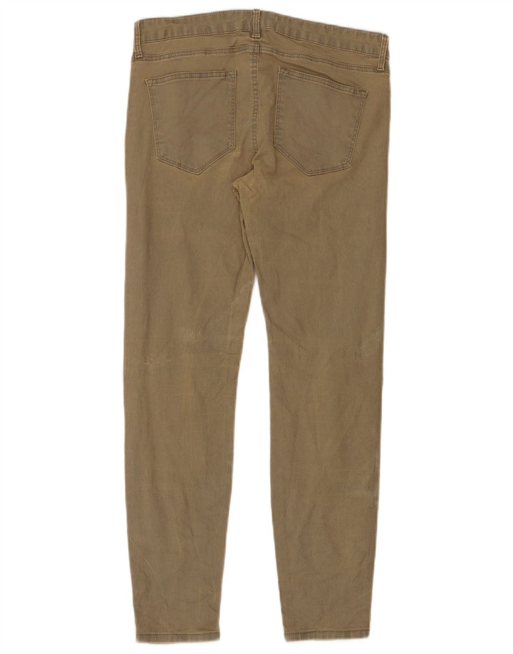Pantaloni casual slim da donna Zara EU 40 medi W30 L27 kaki