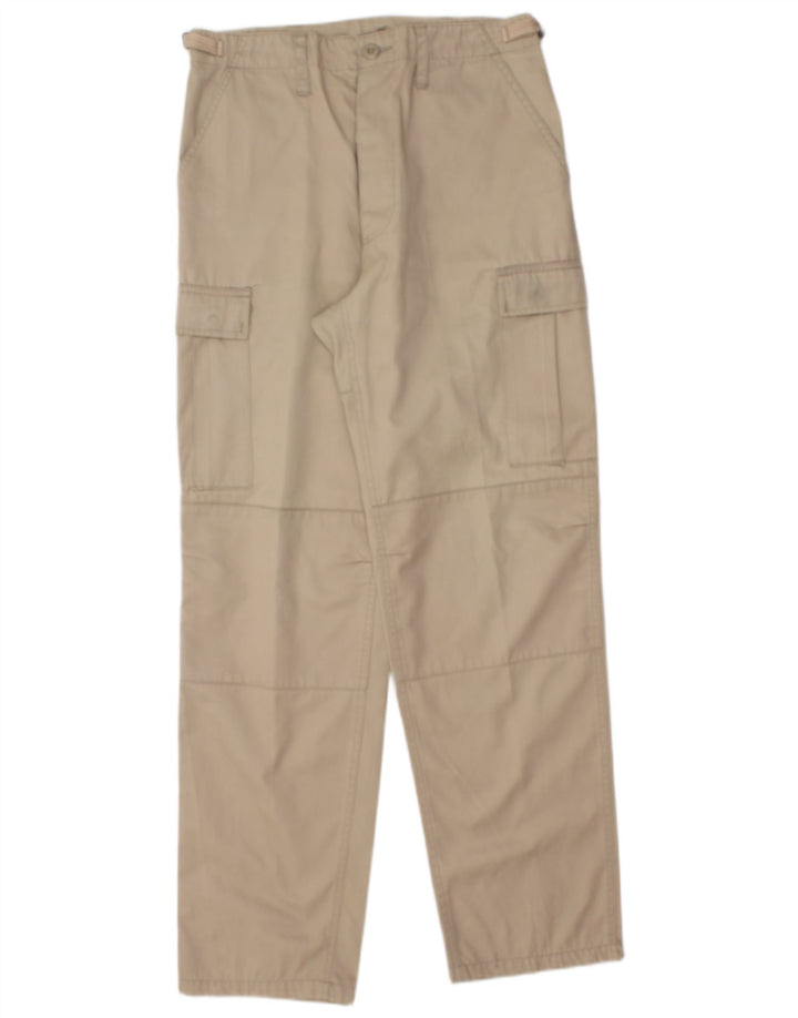Pantaloni cargo dritti da uomo VINTAGE W32 L31 Beige