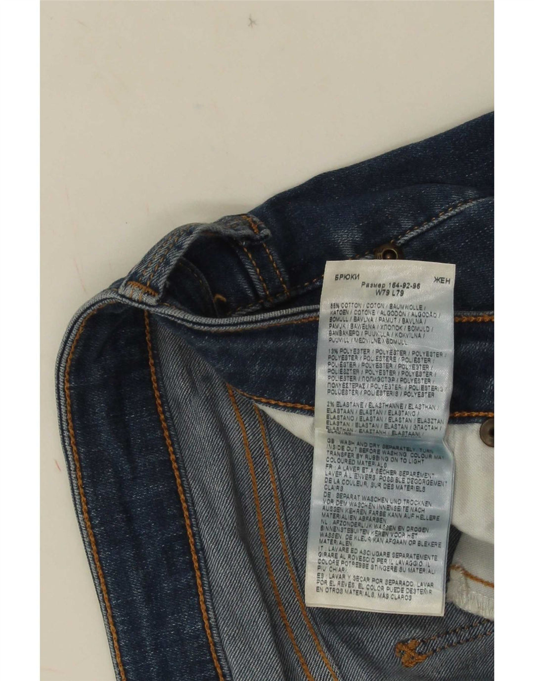 Jeans Lee Scarlett Slim da donna W31 L31 cotone blu