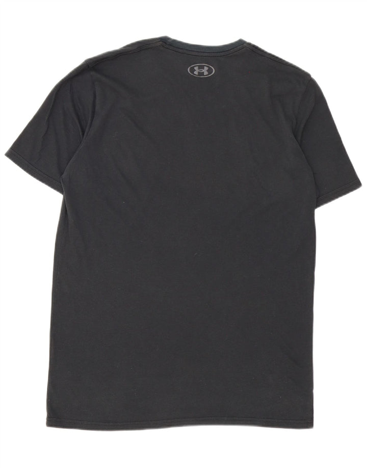 Maglietta grafica da uomo Under Armour Top nera media