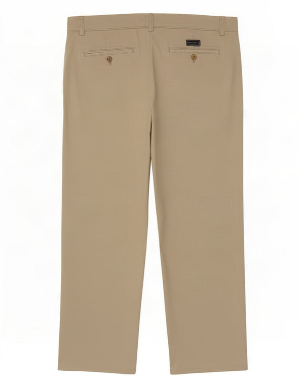 Pantaloni chino da uomo dalla vestibilità comoda Nautica W38 L26 cotone kaki