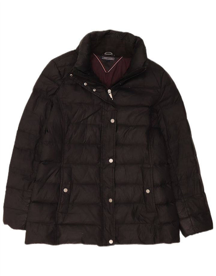 Giacca imbottita da donna Tommy Hilfiger UK 16 grande nera