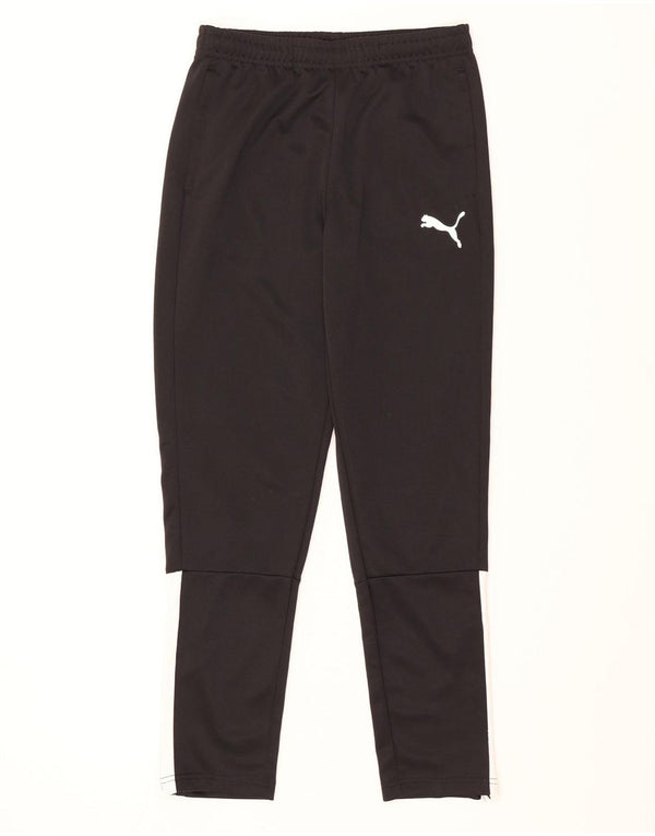 Pantaloni della tuta da ragazzo Puma 13-14 anni Poliestere color block nero