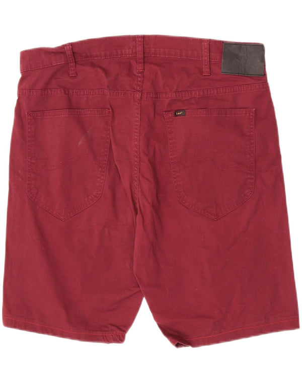 Pantaloncini casual da uomo Lee W38 XL in cotone marrone