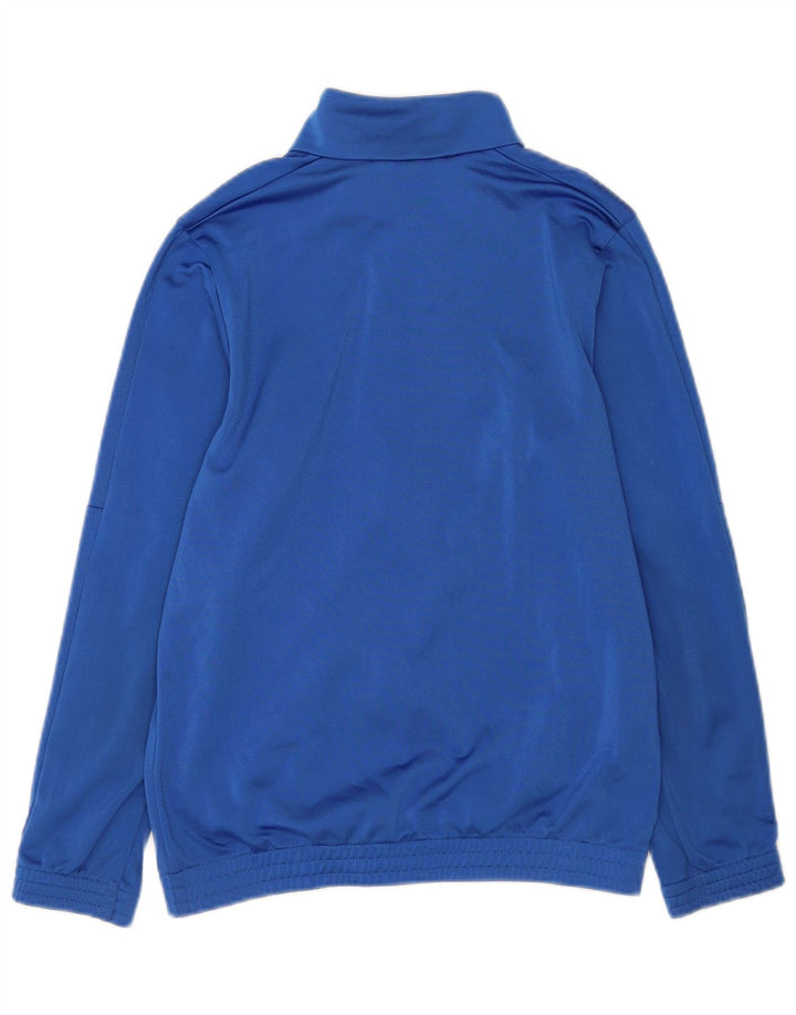 Giacca da tuta da ragazzo Adidas 11-12 anni in poliestere blu