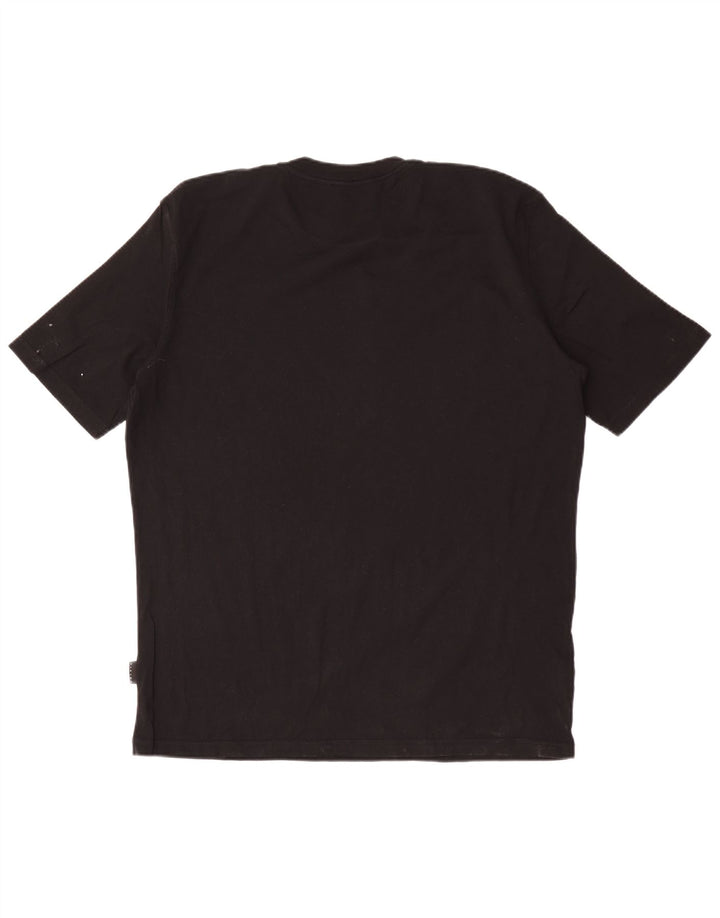 T-shirt uomo Sisley Top XL in cotone nero