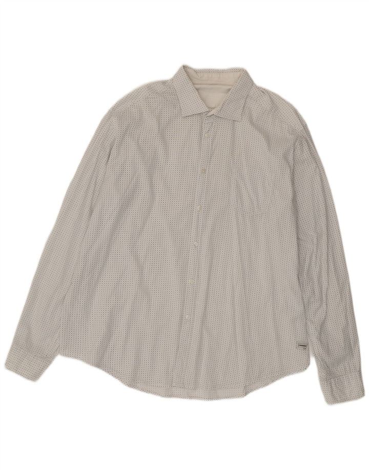 Camicia Uomo CARRERA 2XL Bianca Maculata