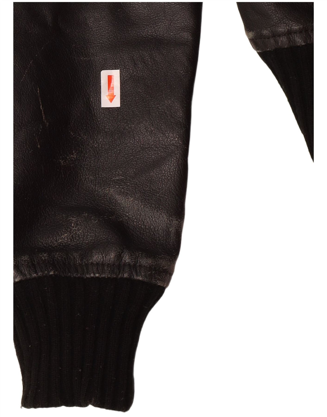 Giacca in pelle da donna XDYE UK 10 Piccolo motociclista in pelle nera