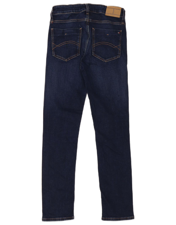Jeans slim per ragazze Tommy Hilfiger 11-12 anni W26 L27 cotone blu navy