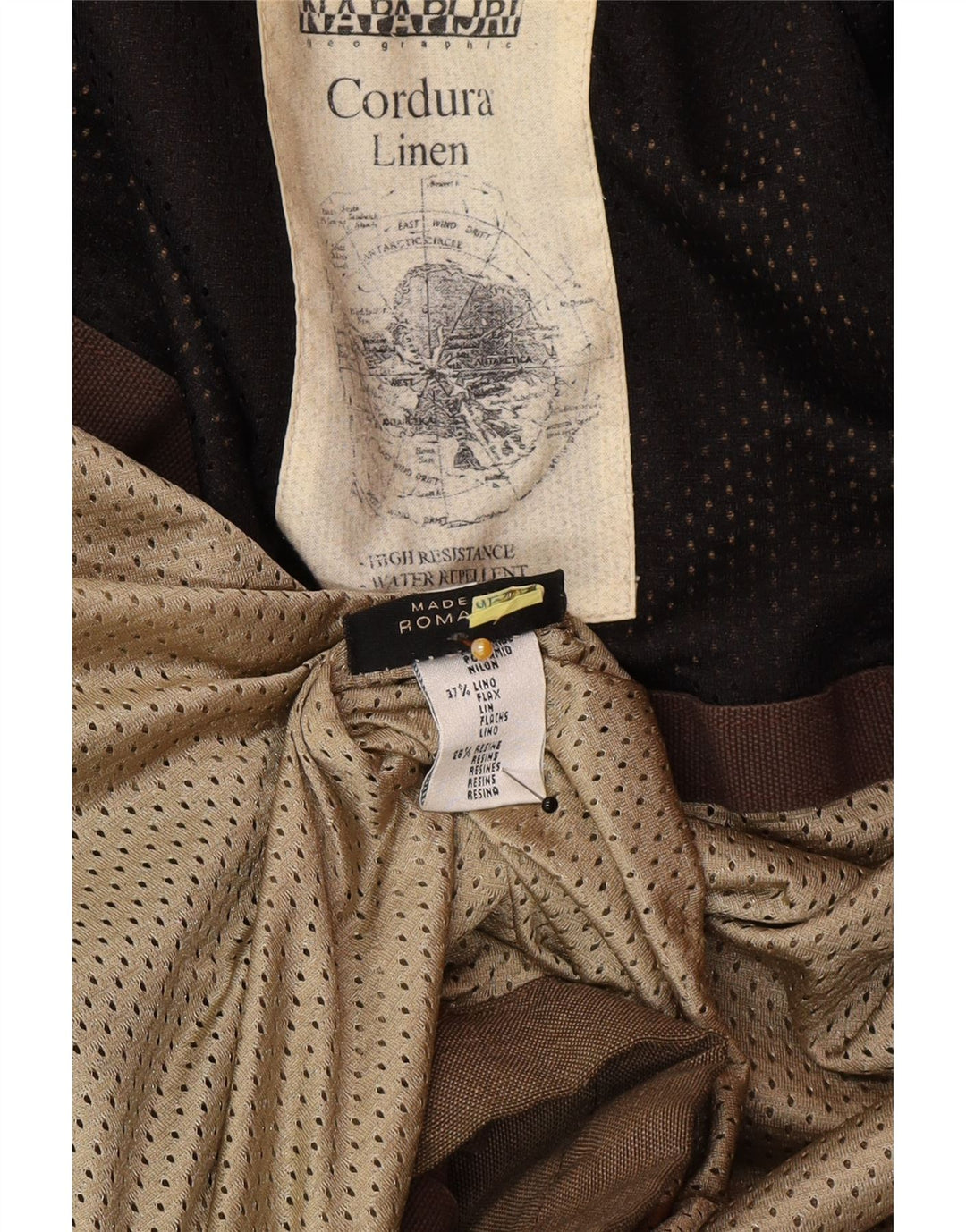 Giacca multiuso da uomo Napapijri UK 40 Large in poliestere kaki