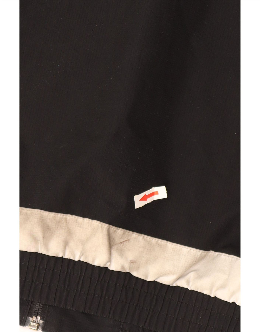 Giacca antipioggia da uomo ADIDAS con cappuccio UK 38 poliestere color block medio nero