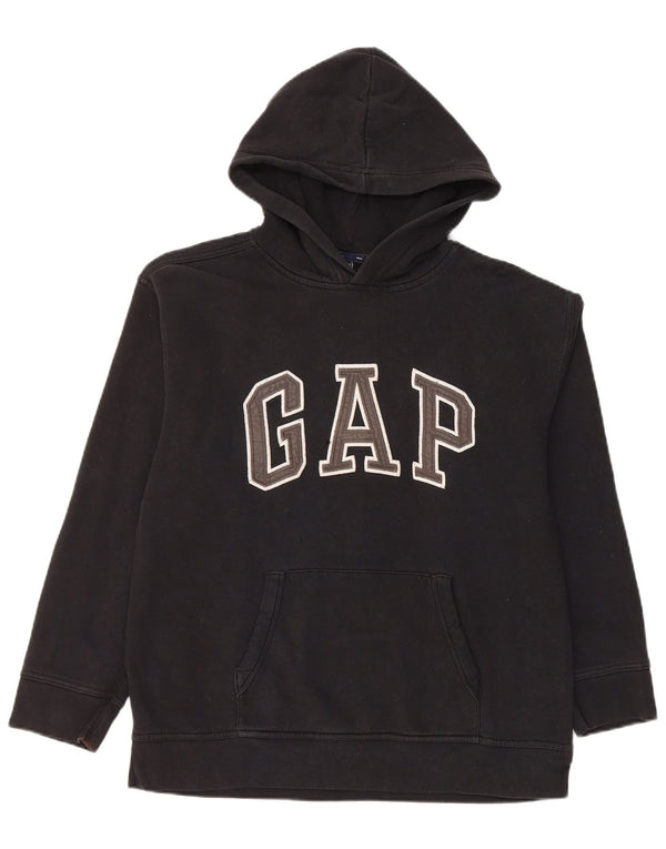 Maglione con cappuccio grafico Gap Boys 14-15 anni 2XL cotone nero