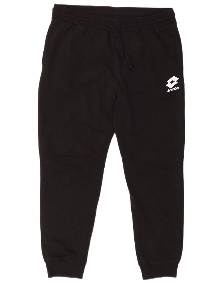 Pantaloni da tuta da uomo LOTTO Joggers medio nero