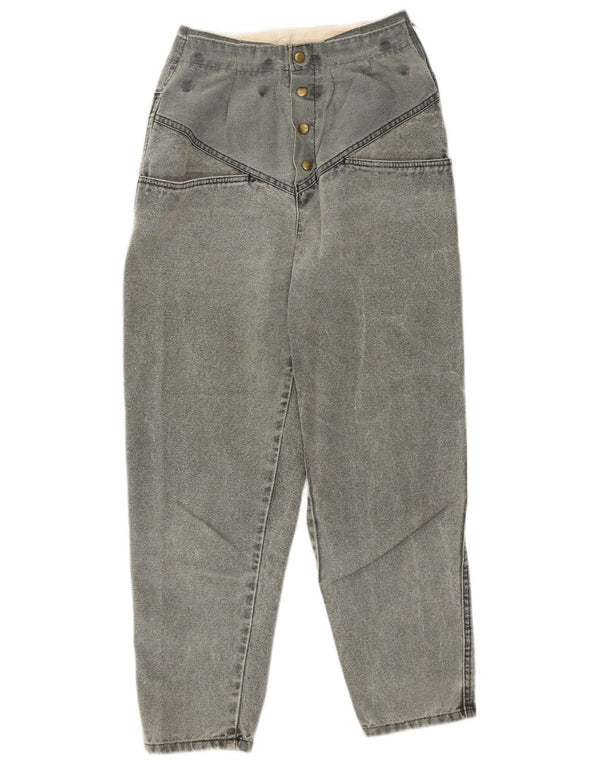 Jeans affusolati a vita alta da donna Rifle W24 L25 cotone grigio