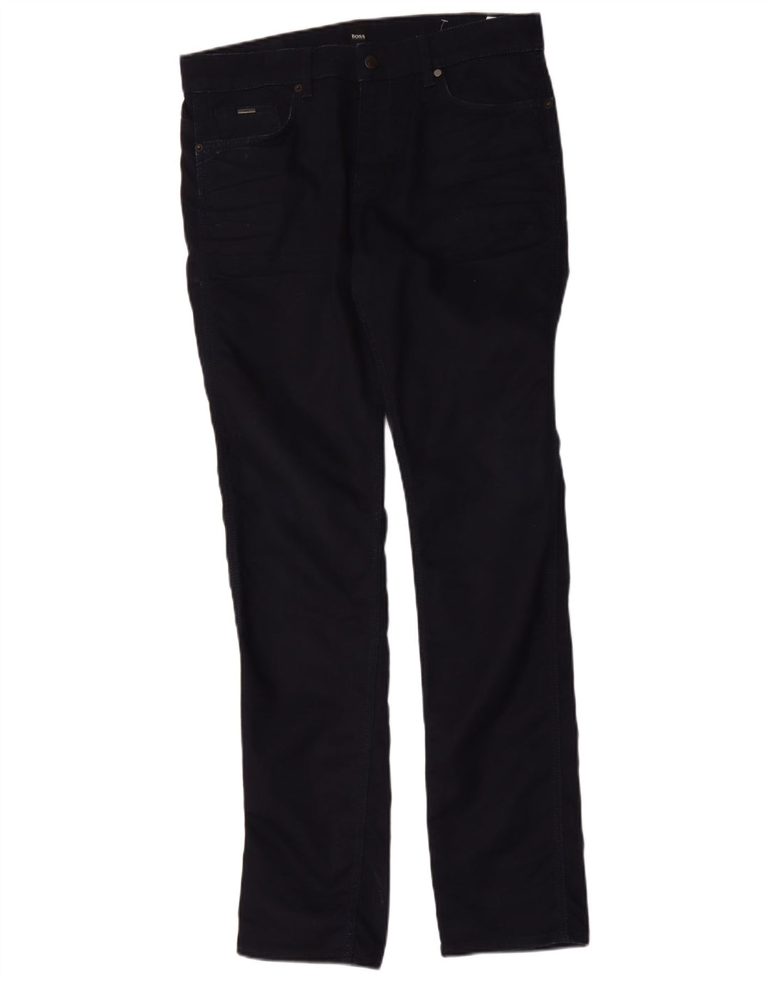 Jeans slim da uomo Hugo Boss W34 L34 cotone blu navy
