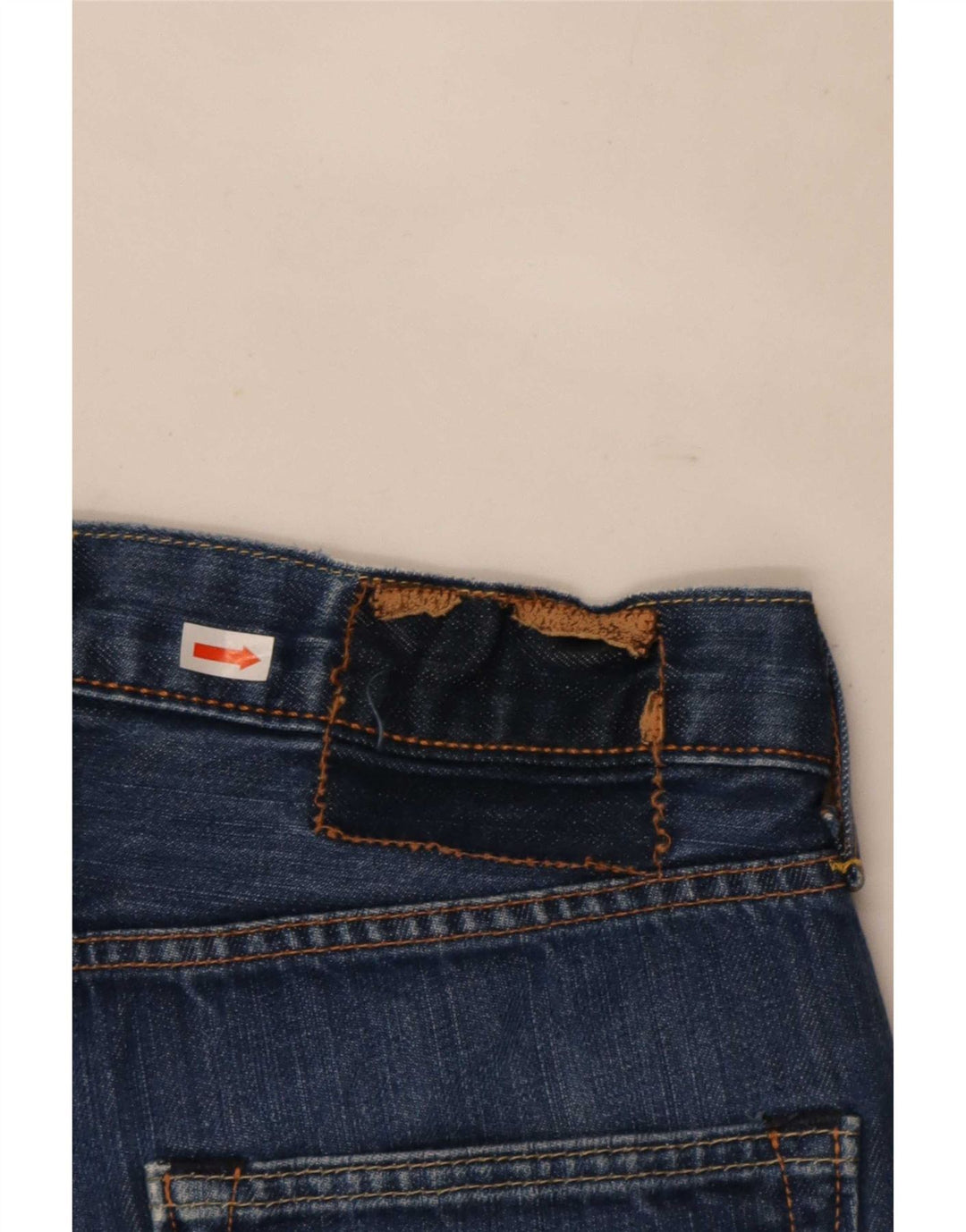 Jeans dritti da uomo Levi's W28 L32 in cotone blu