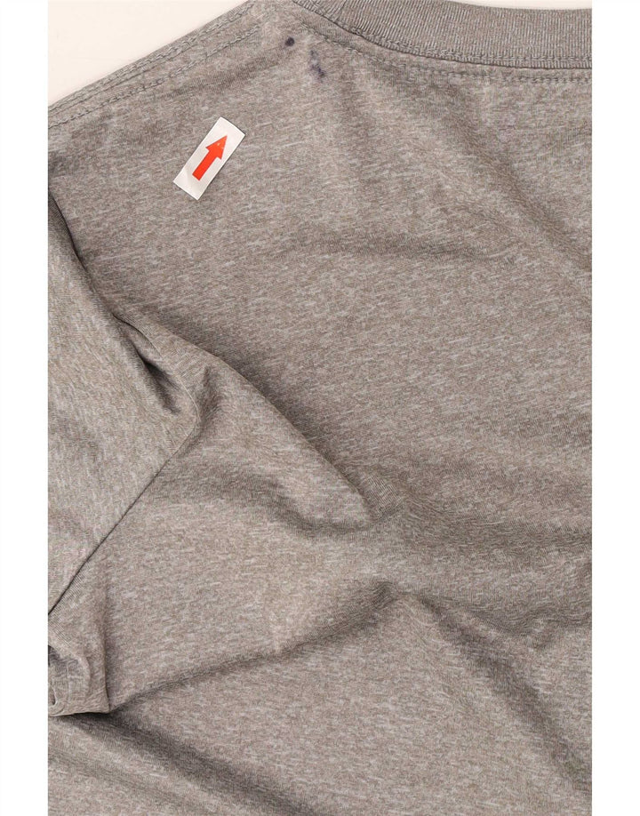 T-shirt grafica Jordan da bambino, 13-14 anni, XL, in poliestere chiazzato grigio