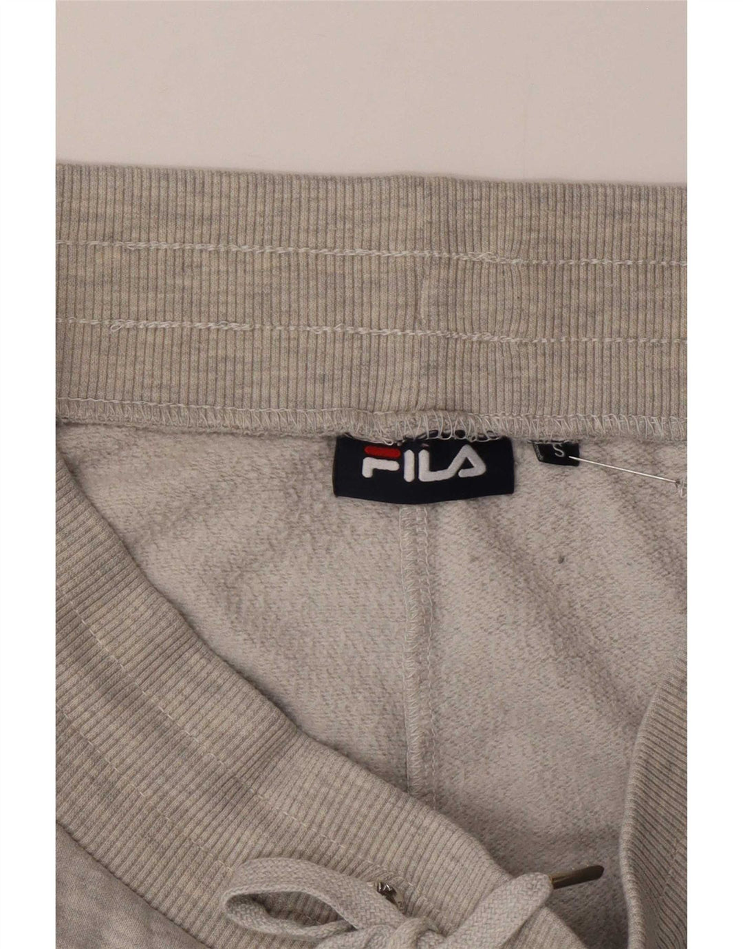 Pantaloni da tuta con grafica Fila da uomo, pantaloni da jogging, piccoli, in poliestere chiazzato grigio