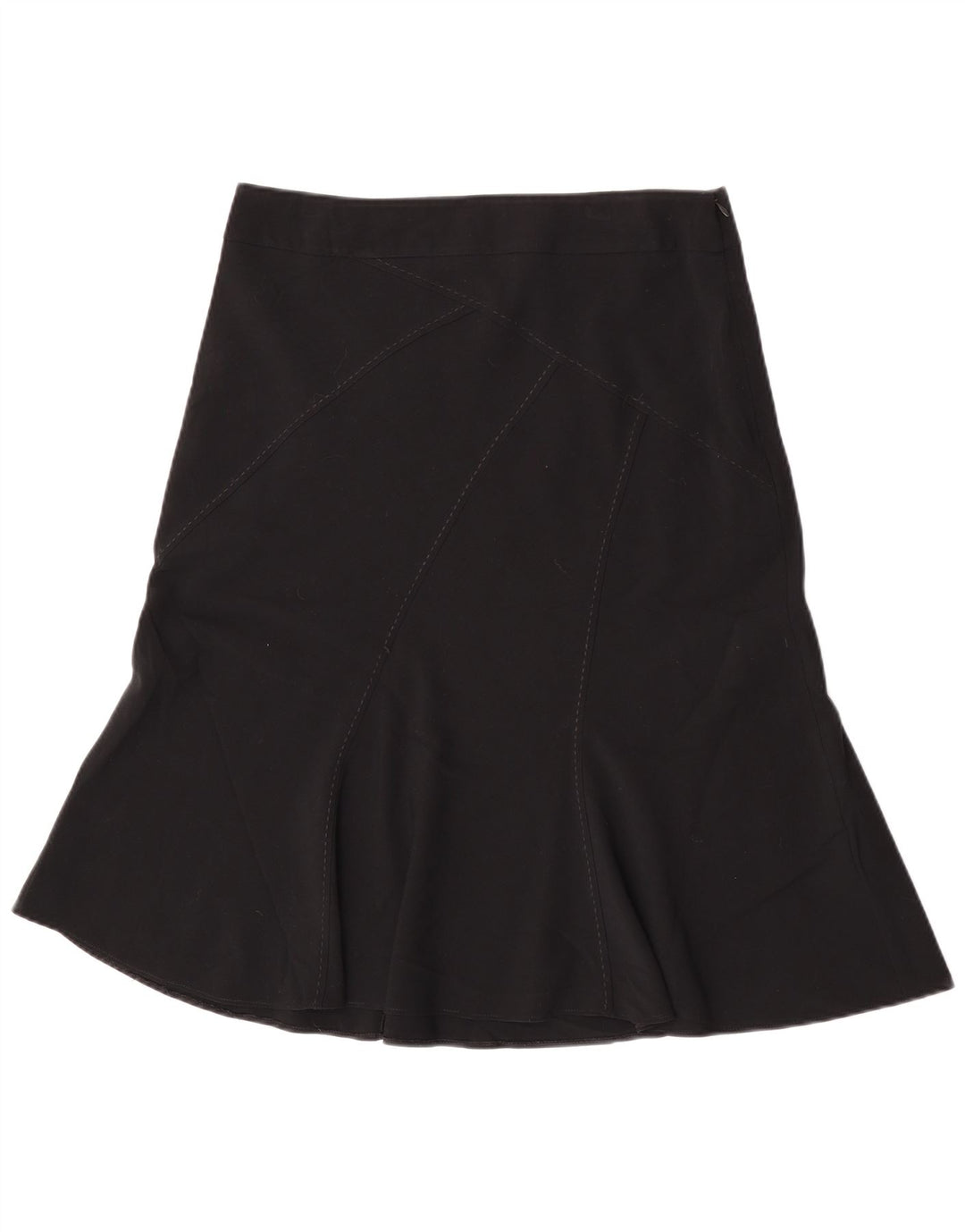 Gonna a tromba da donna Marks & Spencer UK 14 Large W32 Poliestere nero