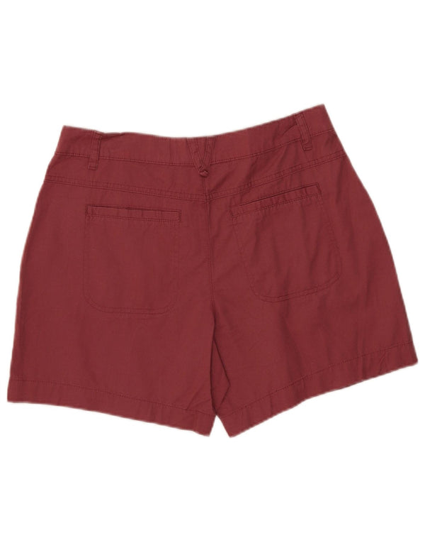 Pantaloncini chino da donna Mountain Warehouse UK 10 piccoli W30 cotone rosso