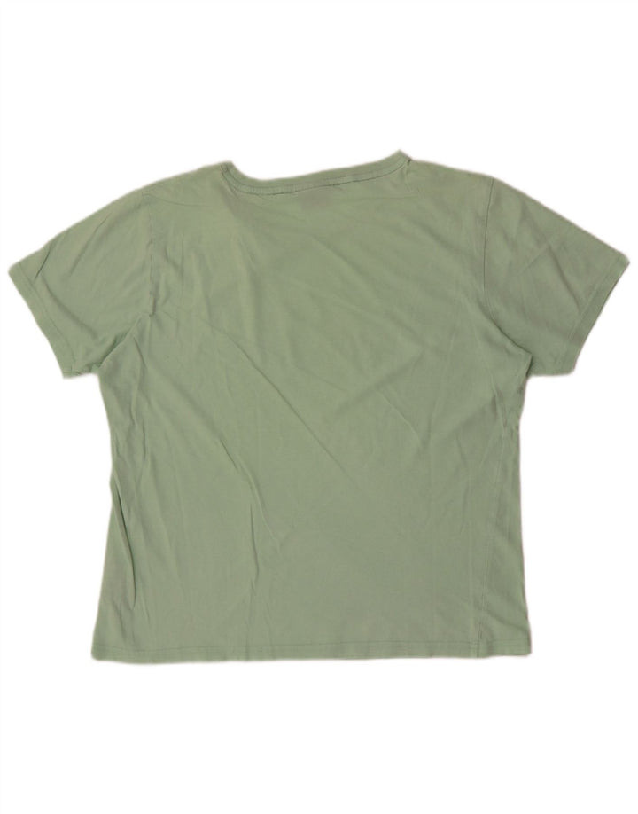 T-shirt grafica da uomo Bear Bear verde medio