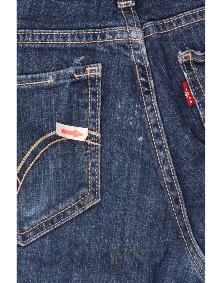 Jeans dritti Levi's 524 da donna W29 L32 cotone blu
