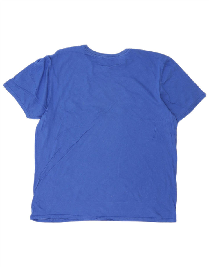 NIKE T-shirt grafica da uomo con taglio atletico, grande, blu