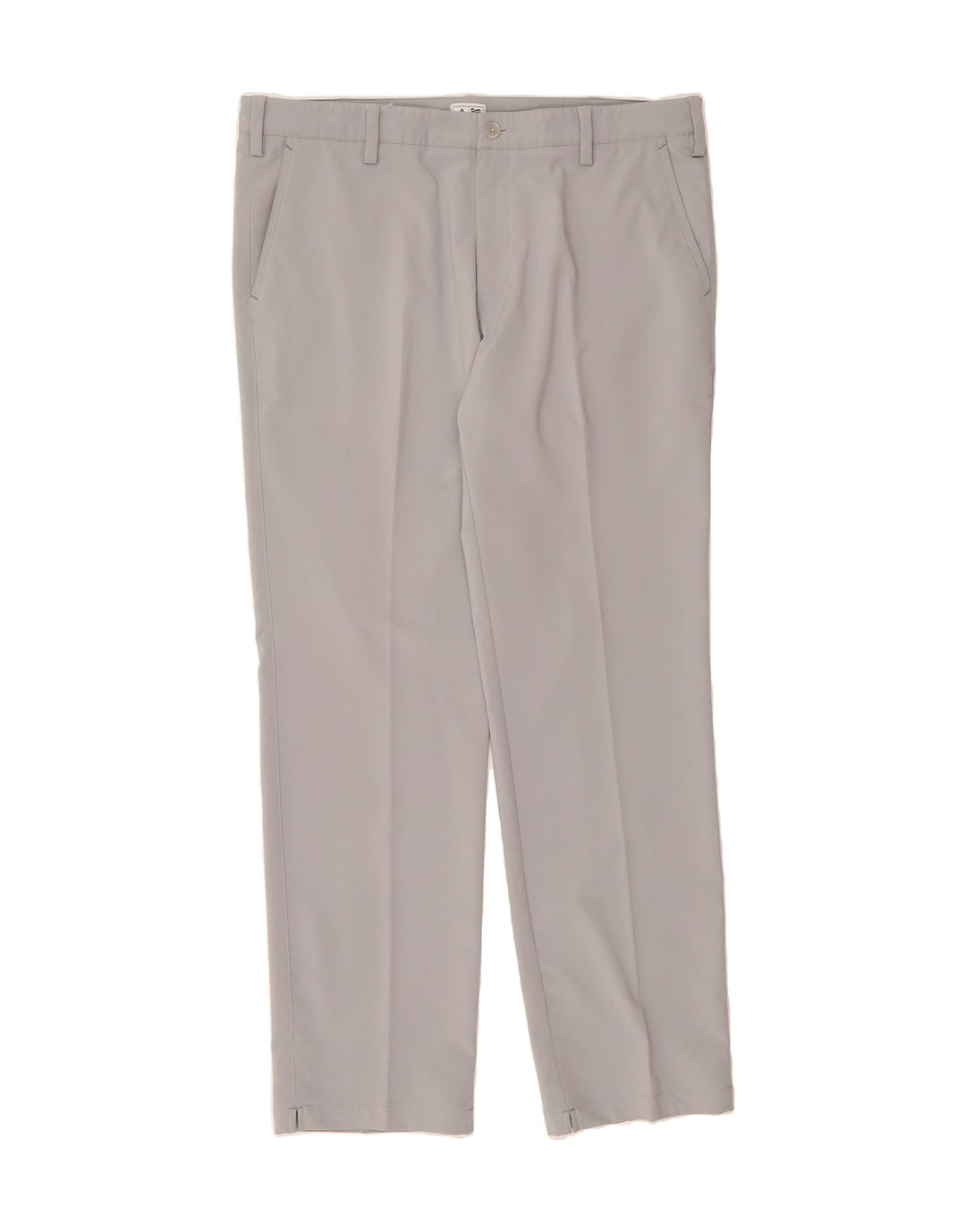 ADIDAS Mens Straight Chino Trousers  W36 L32 Grey Vintage Adidas and Second-Hand Adidas from Messina Hembry 