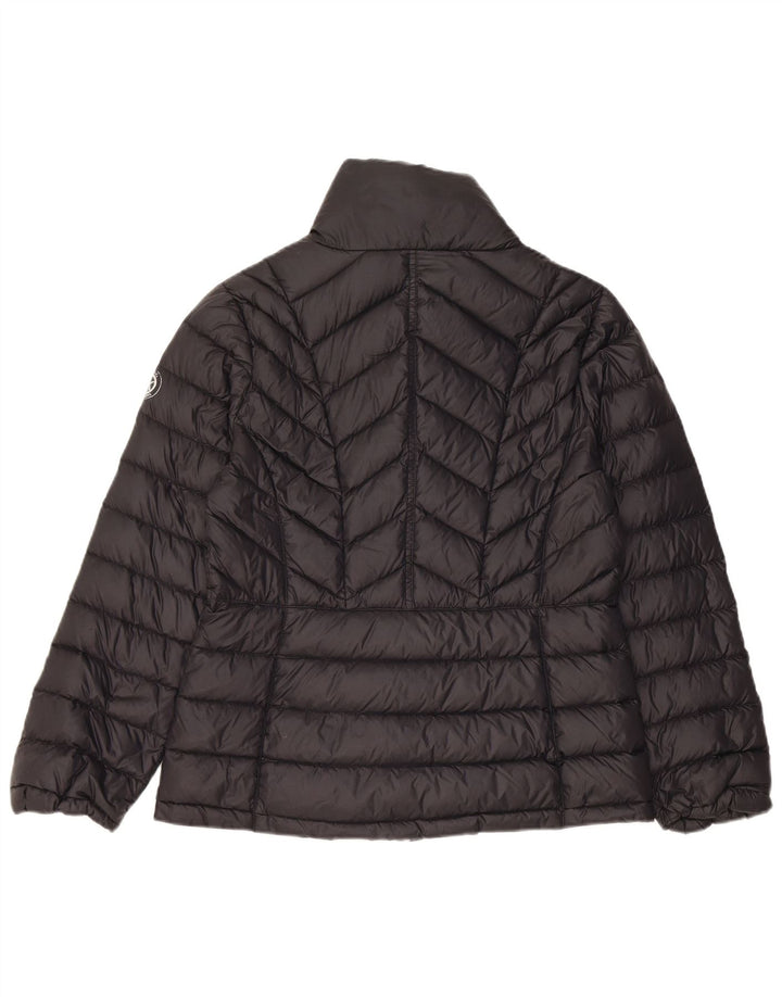 Giacca imbottita da donna Michael Kors UK 10 piccola in nylon nero