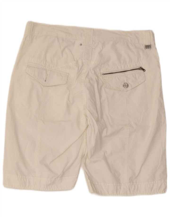 Pantaloncini chino da uomo Calvin Klein W32 bianco medio