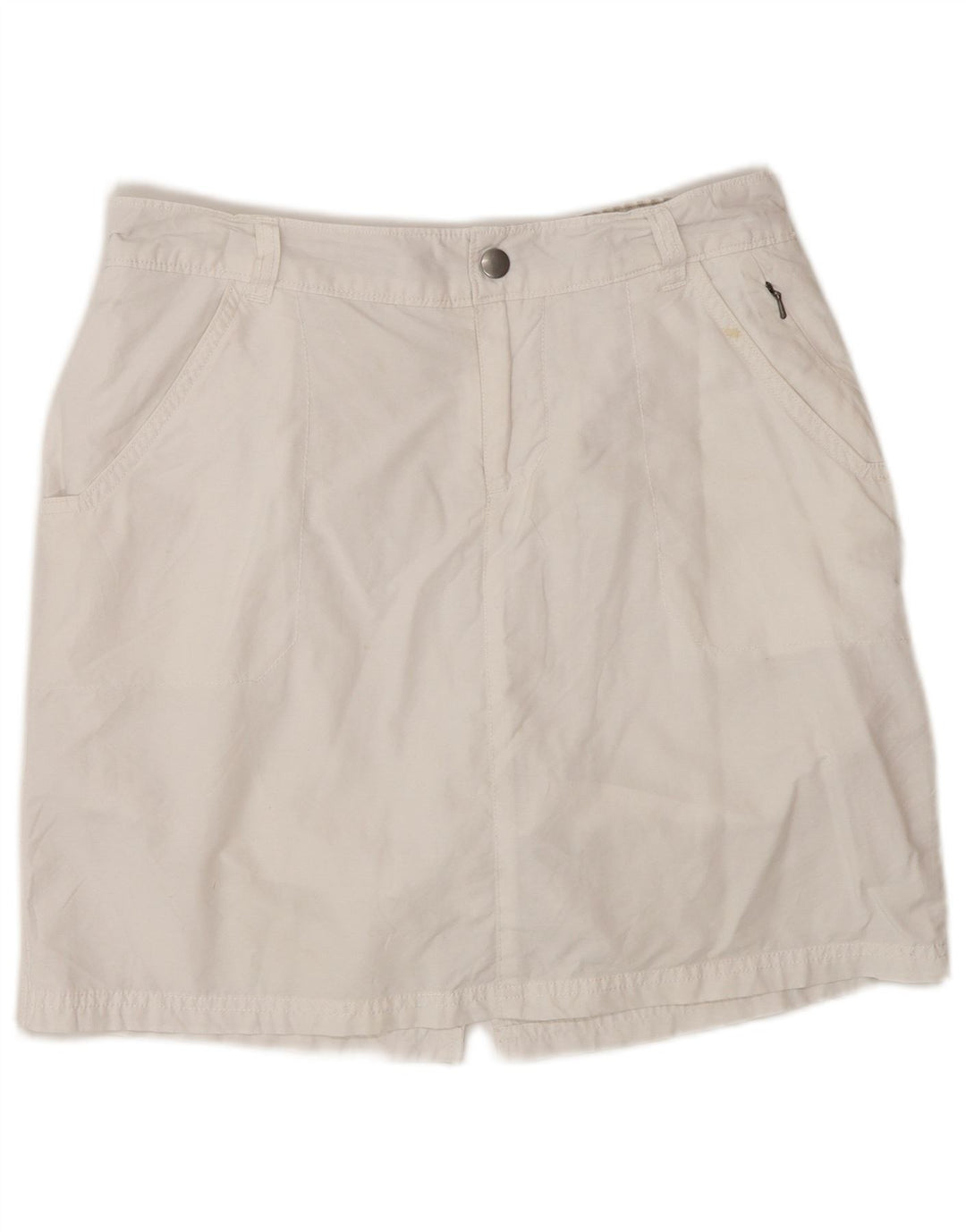 COLUMBIA Gonna pantalone da donna US 8 cotone bianco medio