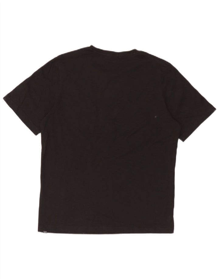 T-shirt da uomo Jack & Jones Top piccola in cotone nero
