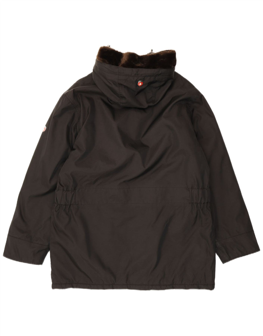 Giacca a vento con cappuccio da uomo Cape Horn UK 40 grande poliestere nero