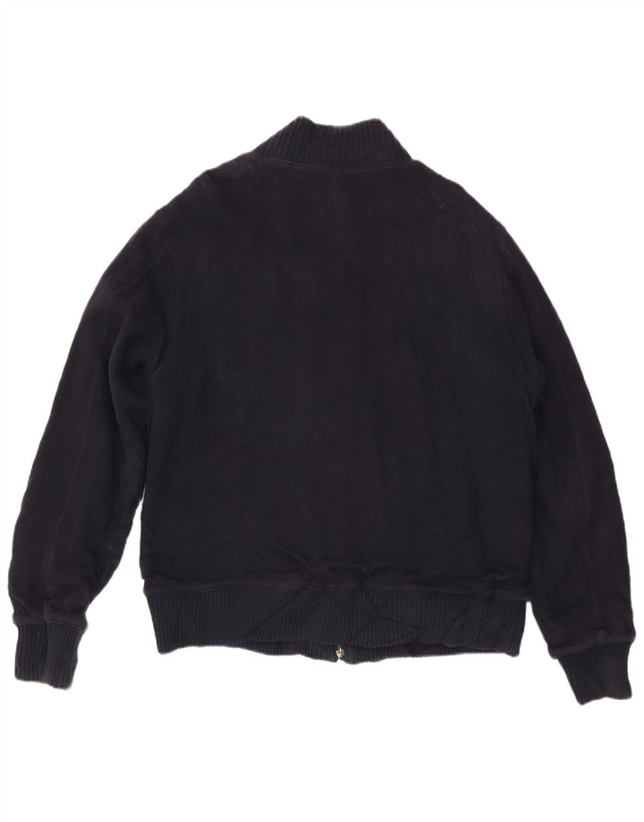 Giacca da ginnastica da uomo Marks & Spencer Blue Harbour grande blu navy