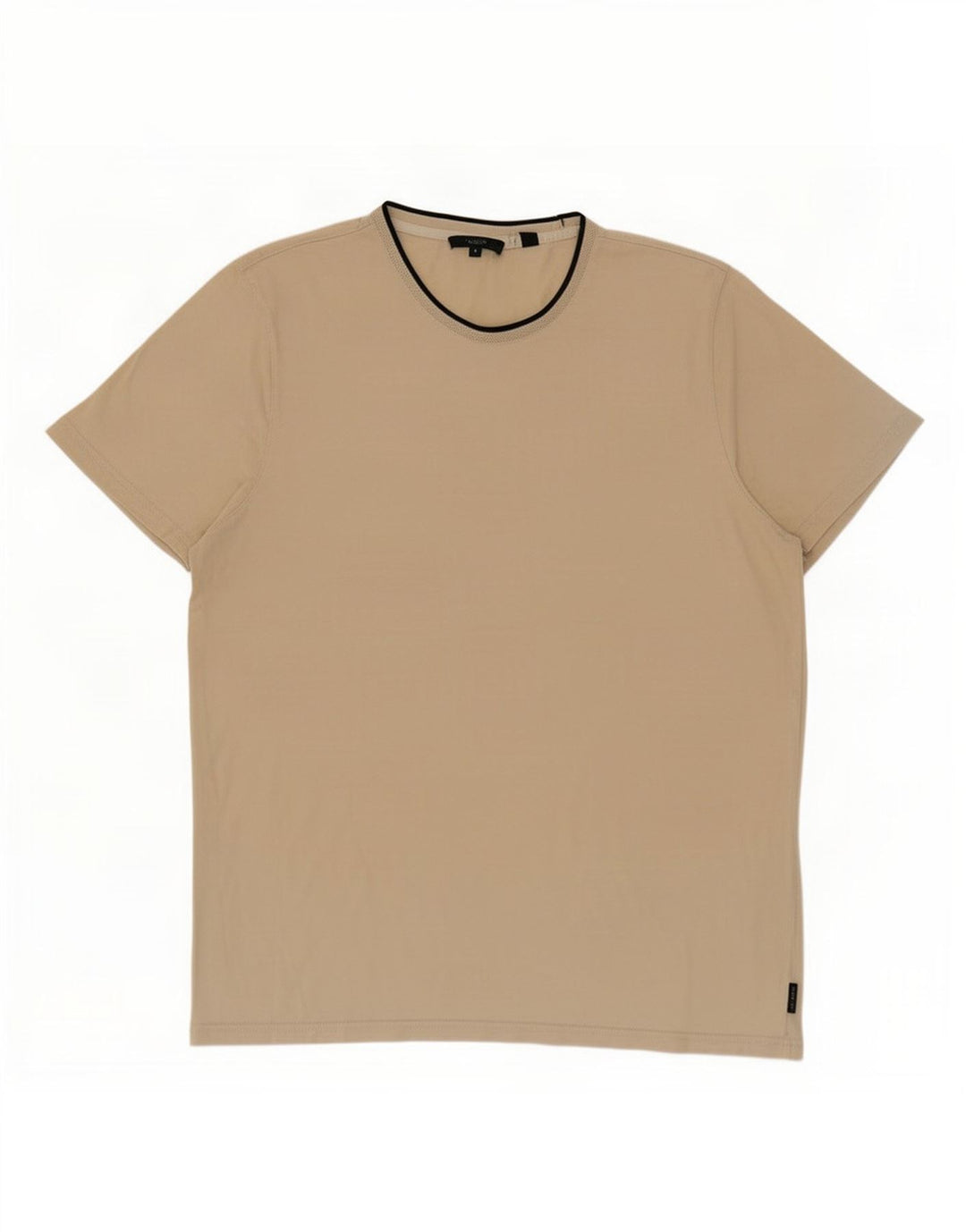 T-shirt da donna Ted Baker taglia 4 grande in cotone beige