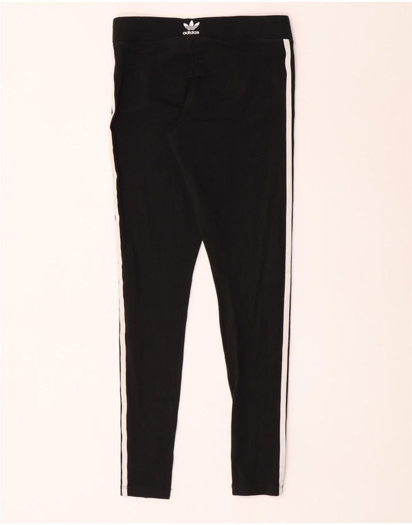 Leggings Adidas da donna UK 8/10 piccolo cotone nero