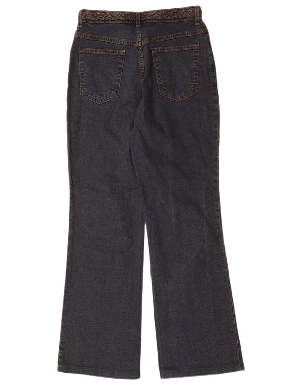Jeans Bootcut da donna Marks & Spencer UK 10 piccoli W28 L30 blu navy