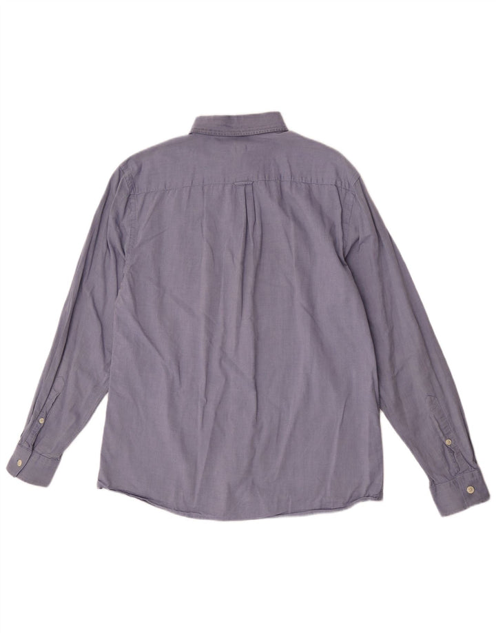 Camicia Uomo Jaeger Large Blu Cotone