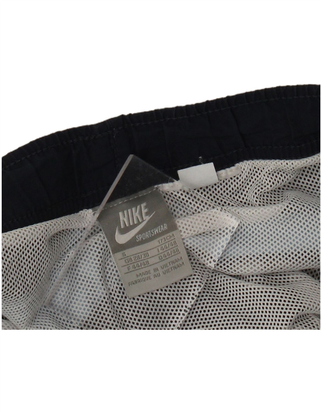 Nike Mens Swimming Shorts Small  Navy Blue Colourblock