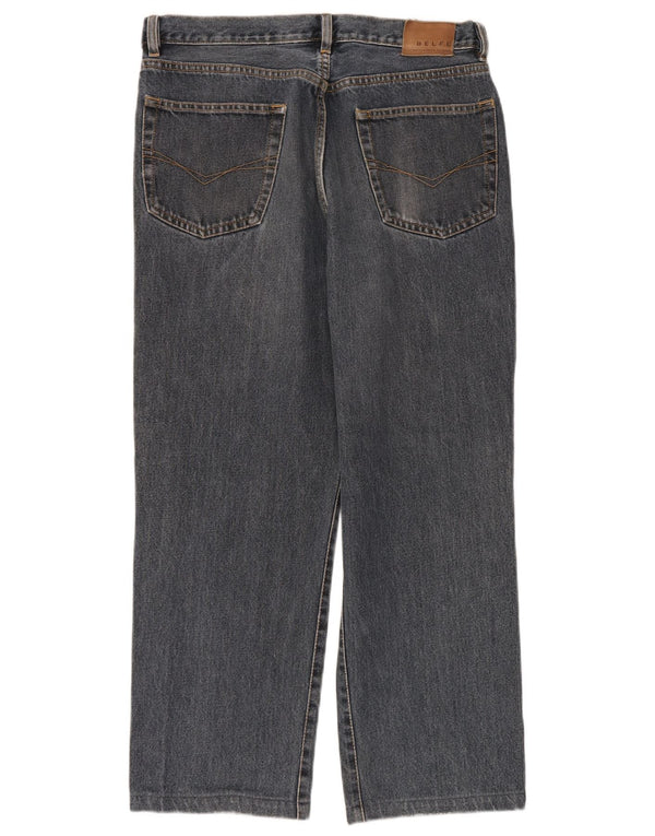 Jeans corti da uomo Belfe W33 L26 cotone blu