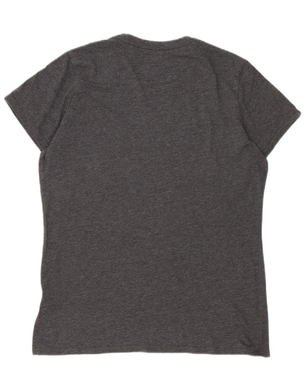 T-shirt grafica da donna The North Face Top UK 12 Cotone grigio medio