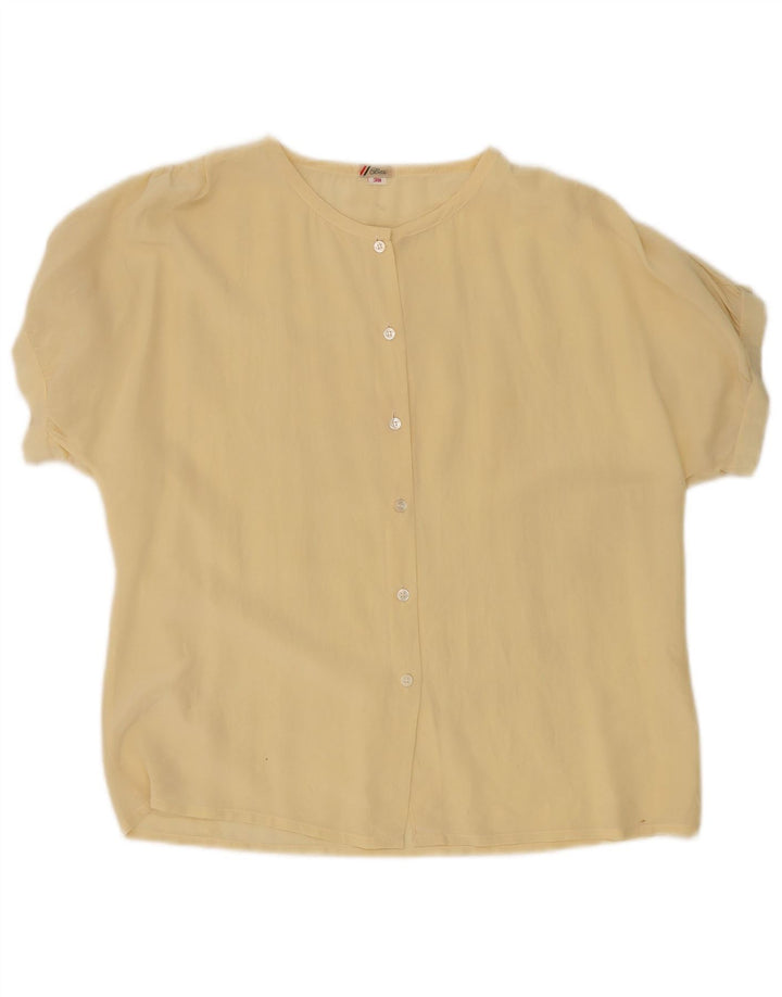 Camicia a maniche corte da donna Berri Camicetta EU 38 Giallo medio
