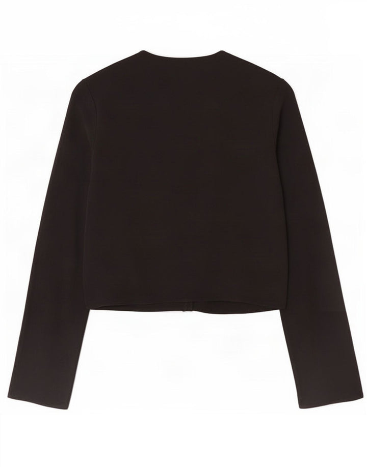 Top Bolero da donna Zara UK 12 medio nero