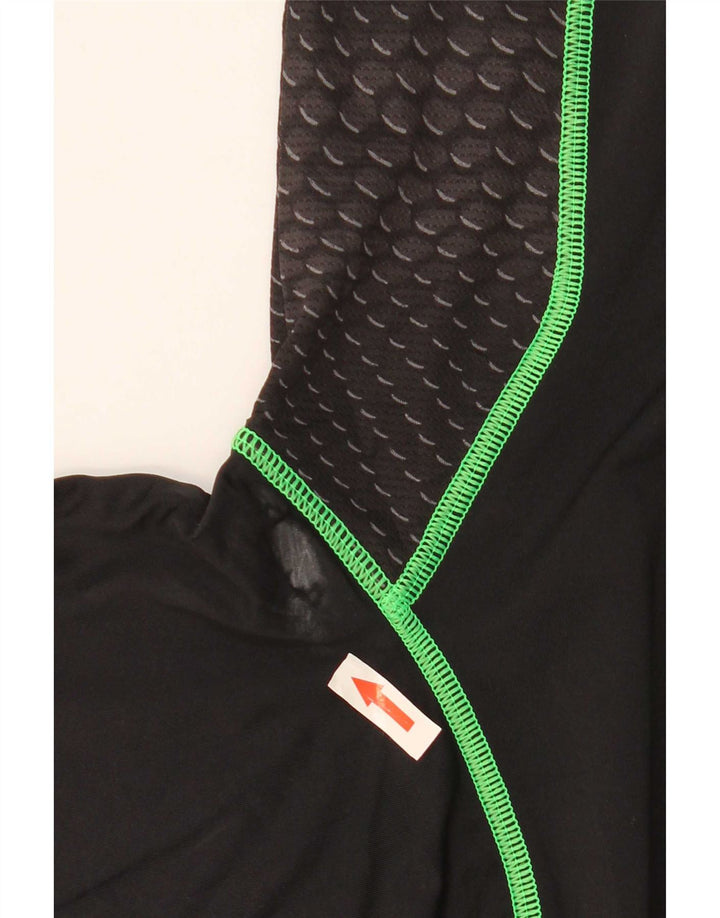 T-shirt da uomo Under Armour Top Small poliestere geometrico nero