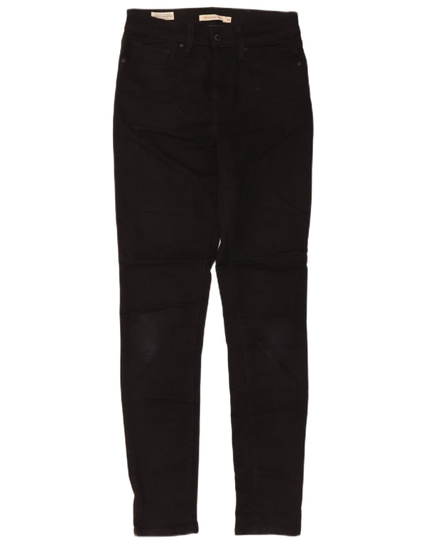 Jeans skinny a vita alta Levi's 721 da donna W28 L32 cotone nero