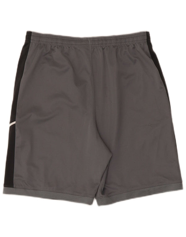 Pantaloncini sportivi Nike da ragazzo Dri Fit 13-14 anni XL grigio blocco colore