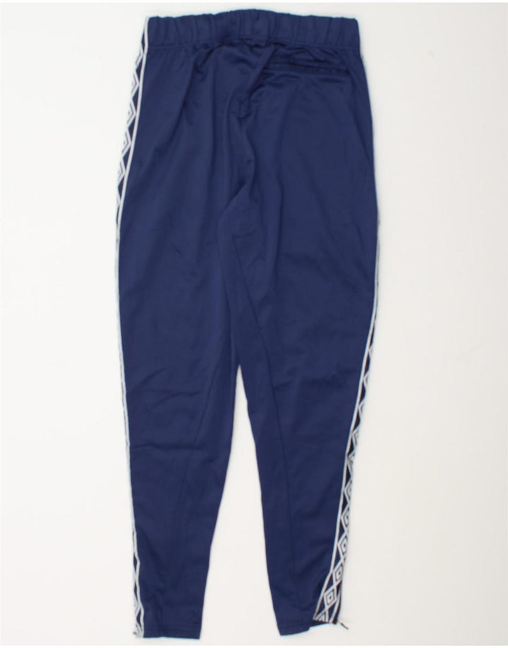 Tuta intera Umbro da uomo con grafica, poliestere color block medio blu navy